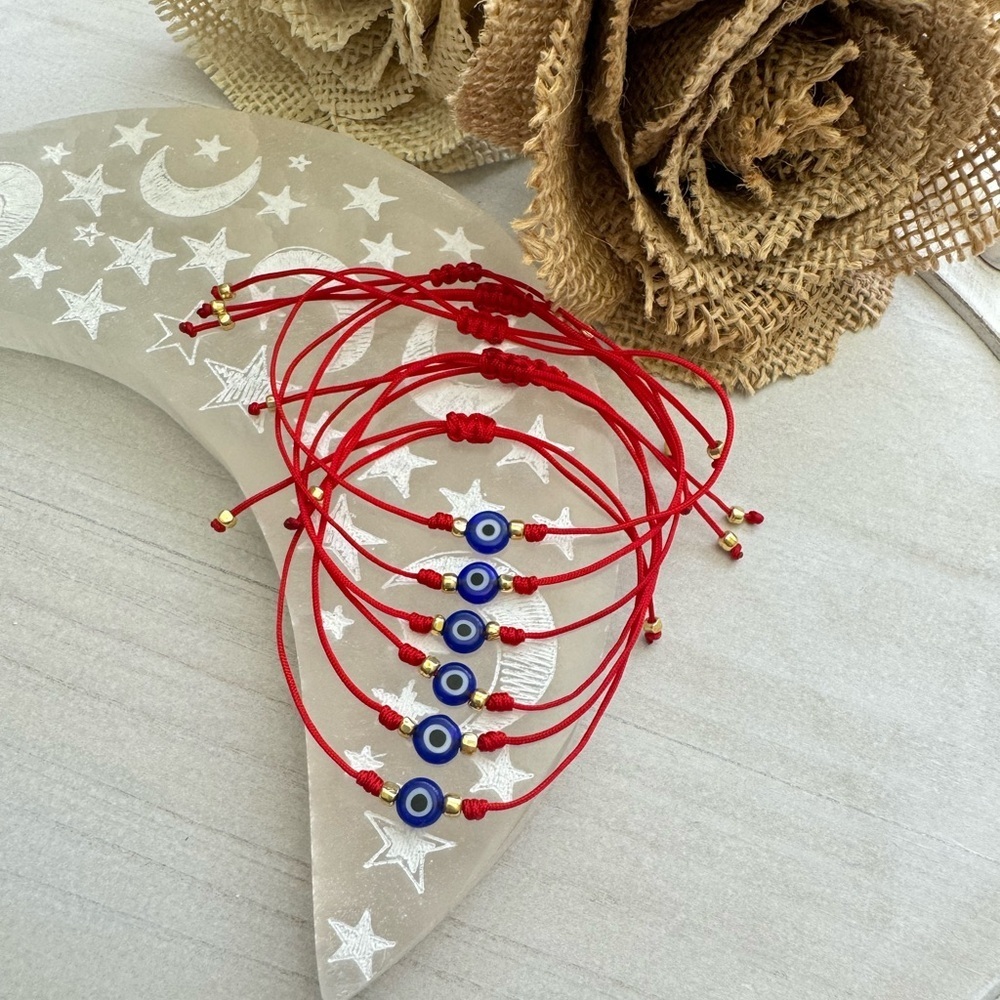 Red String Evil Eye Bracelets